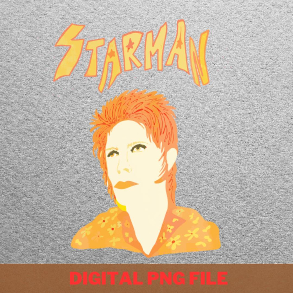 Psychedelic Retro Bowie - Bowie Saint Hot PNG, David Bowie PNG, Pop Art Digital Png Files.jpg