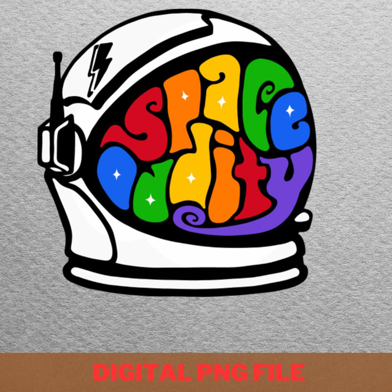 Space Oddity Astronaut - Bowie Brit Cool PNG, David Bowie PNG, Pop Art Digital Png Files.jpg