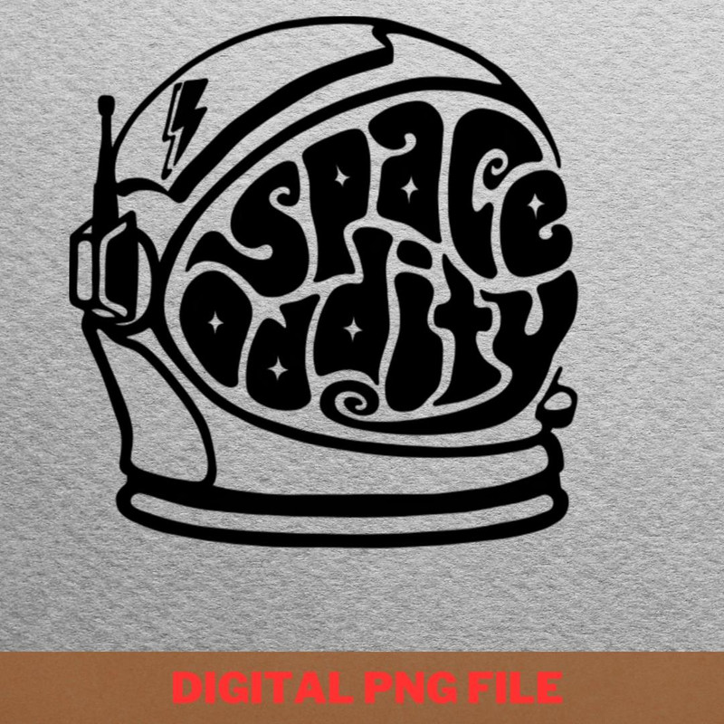 Space Oddity Astronaut - Bowie Flash Style PNG, David Bowie PNG, Pop Art Digital Png Files.jpg