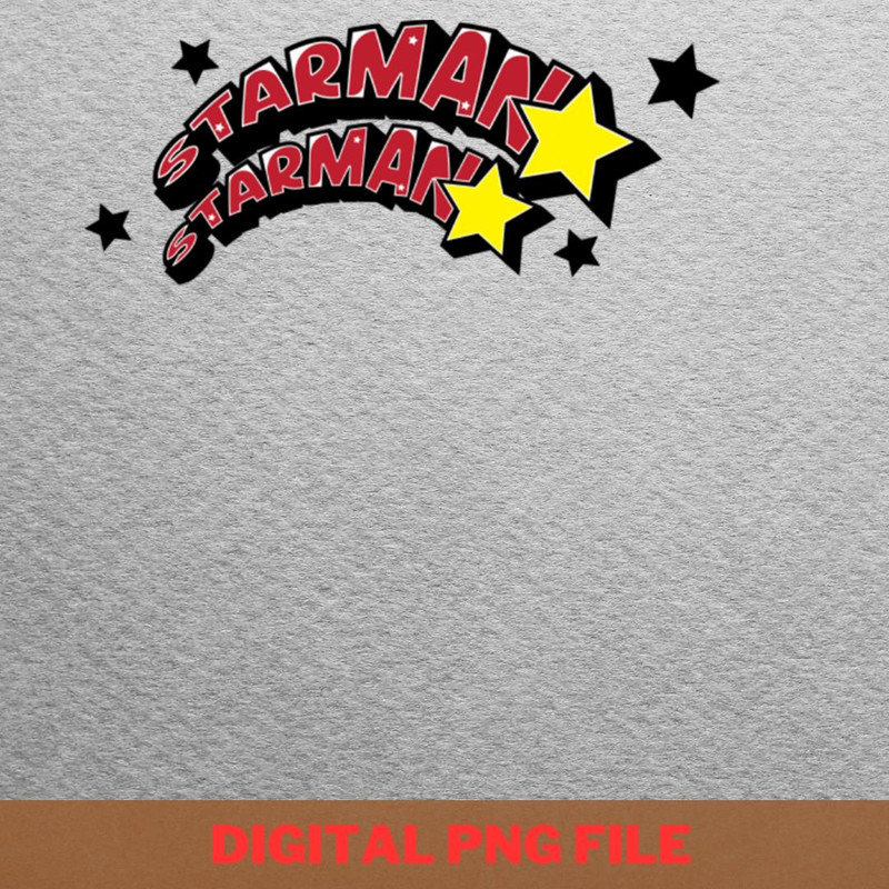 Starmanby - Bowie Visual Grooves PNG, David Bowie PNG, Pop Art Digital Png Files.jpg