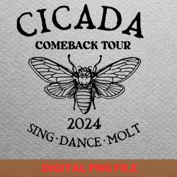 cicada 2024 auditory png, cicada 2024 png, bug lover digital png files