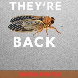 cicada 2024 ecology png, cicada 2024 png, bug lover digital png files