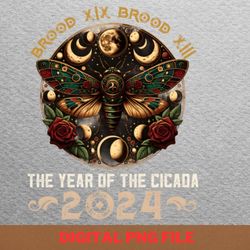 cicada 2024 emergence png, cicada 2024 png, bug lover digital png files