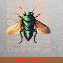 cicada 2024 ensemble png, cicada 2024 png, bug lover digital png files