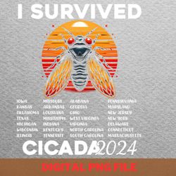 cicada 2024 festival png, cicada 2024 png, bug lover digital png files