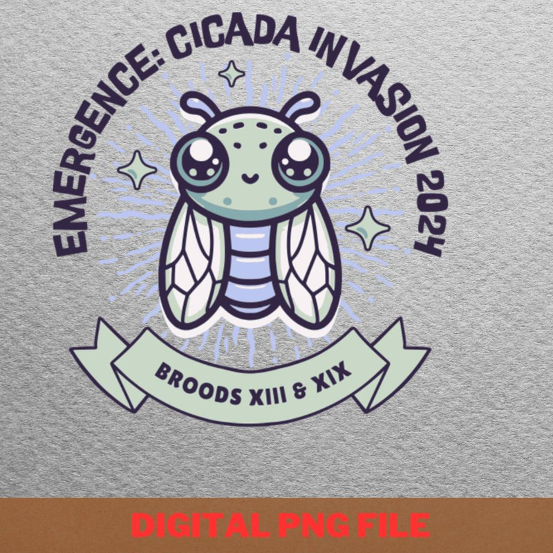 Cicada 2024 Flair PNG, Cicada 2024 PNG, Bug Lover Digital Png Files.jpg