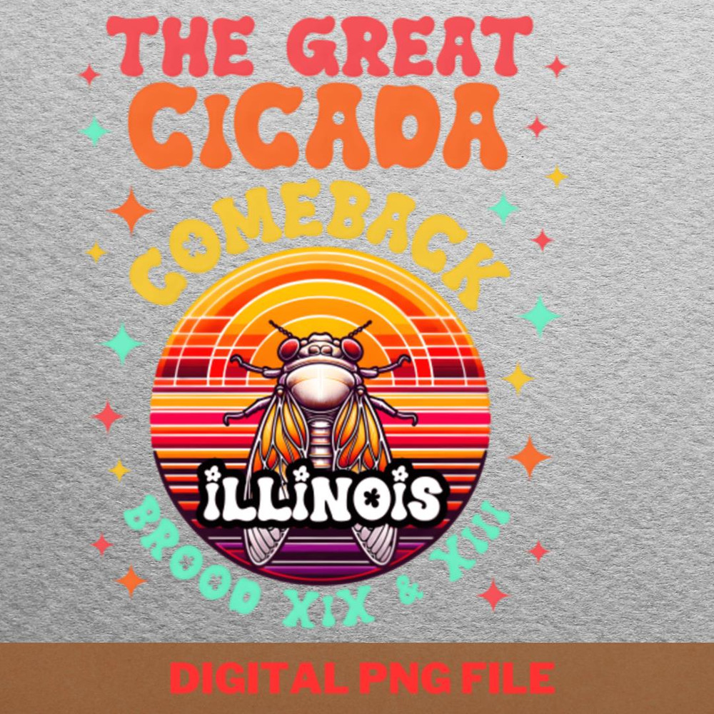 Cicada 2024 Invasion PNG, Cicada 2024 PNG, Bug Lover Digital Png Files.jpg
