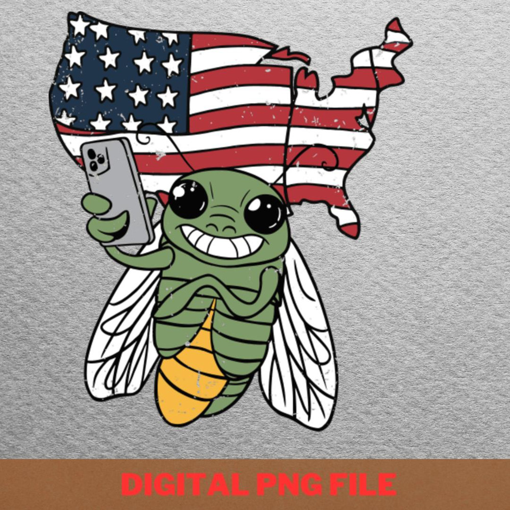 Cicada 2024 Midsummer PNG, Cicada 2024 PNG, Bug Lover Digital Png Files.jpg
