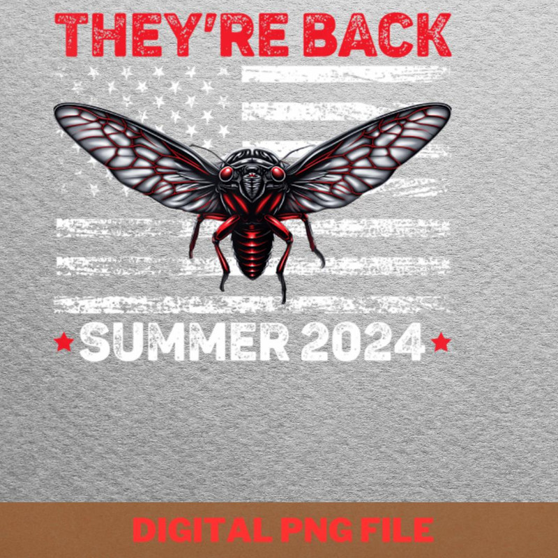 Cicada 2024 Nocturnal PNG, Cicada 2024 PNG, Bug Lover Digital Png Files.jpg