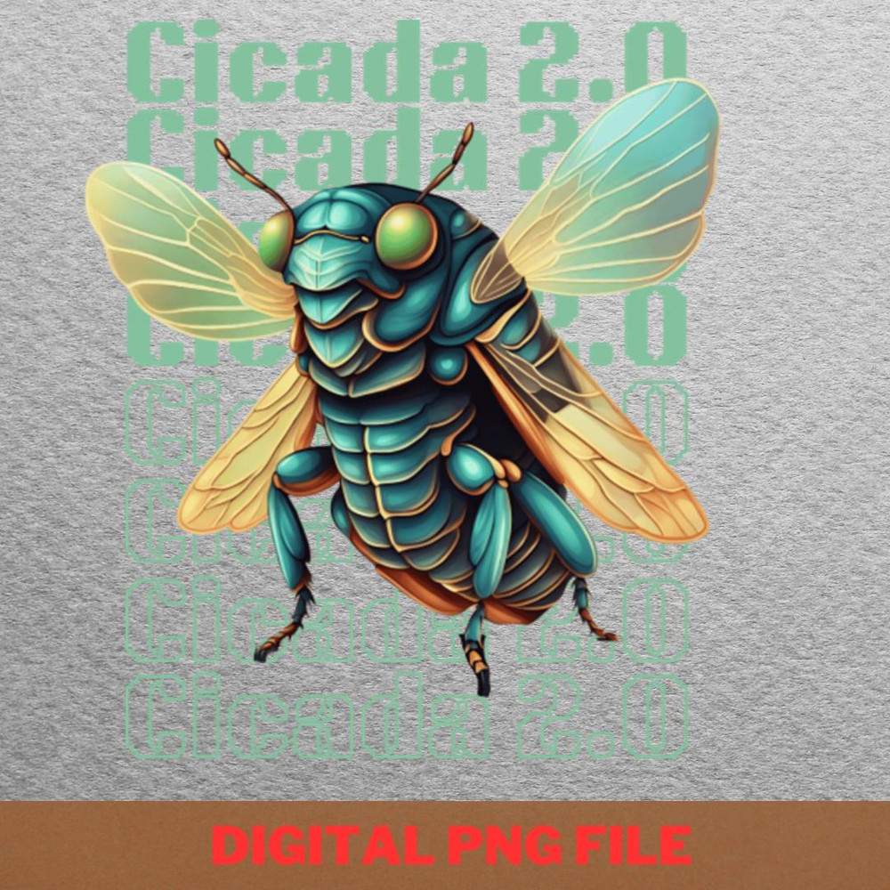 Cicada 2024 Performance PNG, Cicada 2024 PNG, Bug Lover Digital Png Files.jpg