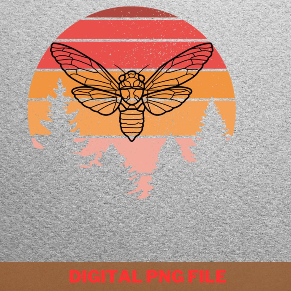 Cicada 2024 Pulsation PNG, Cicada 2024 PNG, Bug Lover Digital Png Files.jpg