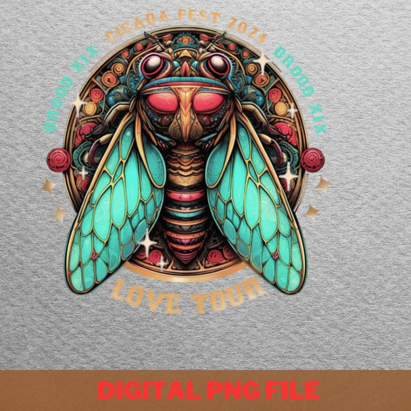 Cicada 2024 Rhapsody PNG, Cicada 2024 PNG, Bug Lover Digital Png Files.jpg