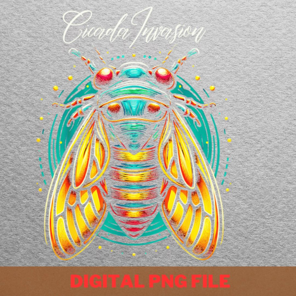 Cicada 2024 Rhythm PNG, Cicada 2024 PNG, Bug Lover Digital Png Files.jpg