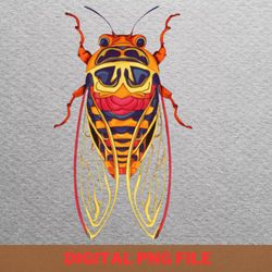 cicada 2024 serenade png, cicada 2024 png, bug lover digital png files
