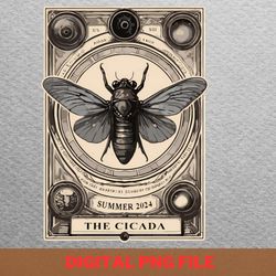 cicada 2024 spectacle png, cicada 2024 png, bug lover digital png files