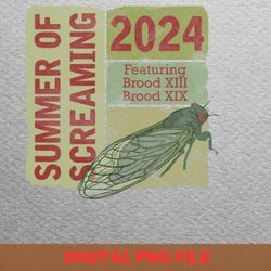 cicada 2024 white noise png, cicada 2024 png, bug lover digital png files