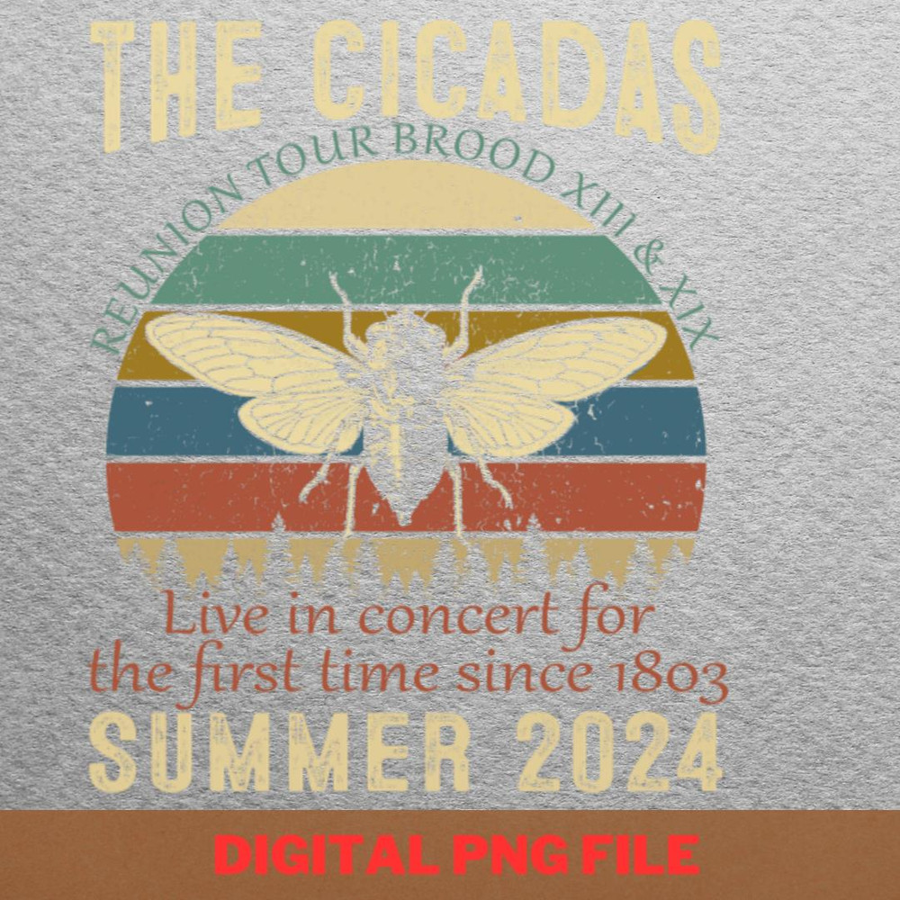 Cicada 2024 Woodlands PNG, Cicada 2024 PNG, Bug Lover Digital Png Files.jpg