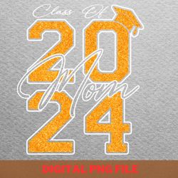 class of 2024 flourish png, class of 2024 png, seniors 2024 digital png files