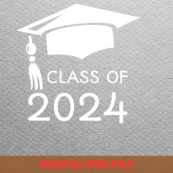 class of 2024 potential png, class of 2024 png, seniors 2024 digital png files
