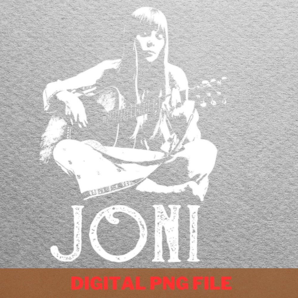 Joni Mitchell Art PNG, Joni Mitchell PNG, Boho Inspired Digital Png Files.jpg