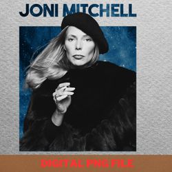 joni mitchell folk png, joni mitchell png, boho inspired digital png files