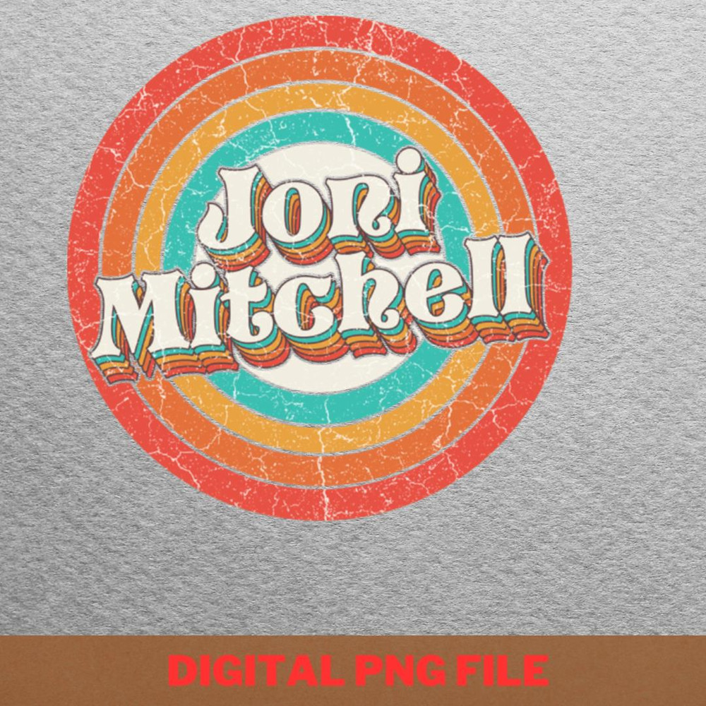 Joni Mitchell Innovator PNG, Joni Mitchell PNG, Boho Inspired Digital Png Files.jpg