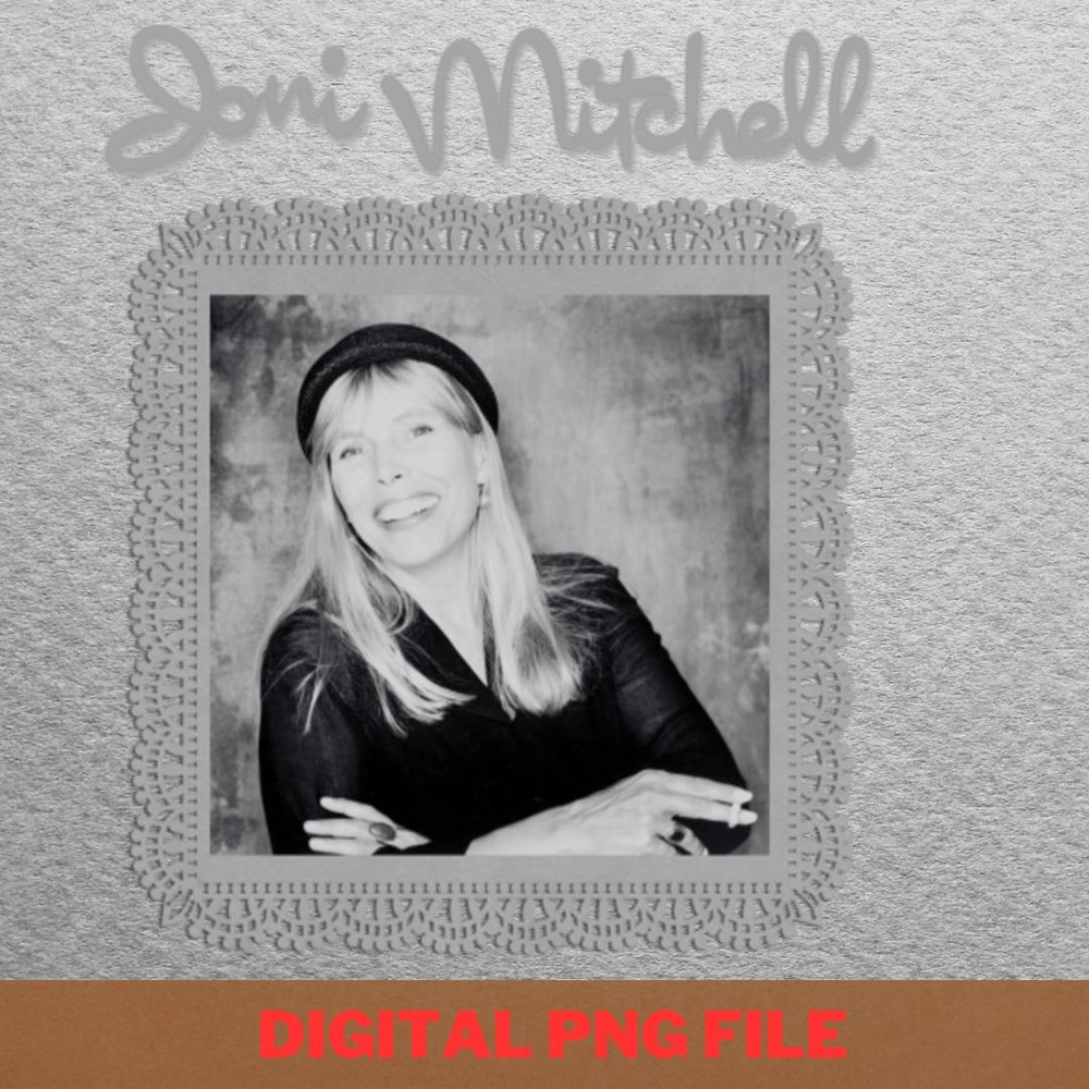 Joni Mitchell Lyrics PNG, Joni Mitchell PNG, Boho Inspired Digital Png Files.jpg