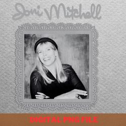 joni mitchell lyrics png, joni mitchell png, boho inspired digital png files