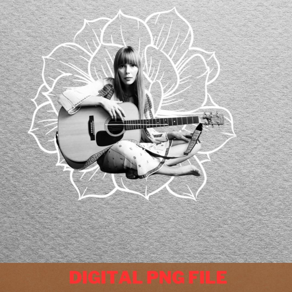 Joni Mitchell Pioneer PNG, Joni Mitchell PNG, Boho Inspired Digital Png Files.jpg