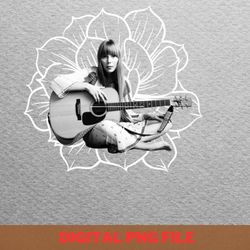 joni mitchell pioneer png, joni mitchell png, boho inspired digital png files