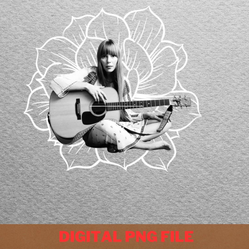 Joni Mitchell Pioneer PNG, Joni Mitchell PNG, Boho Inspired Digital Png Files.jpg