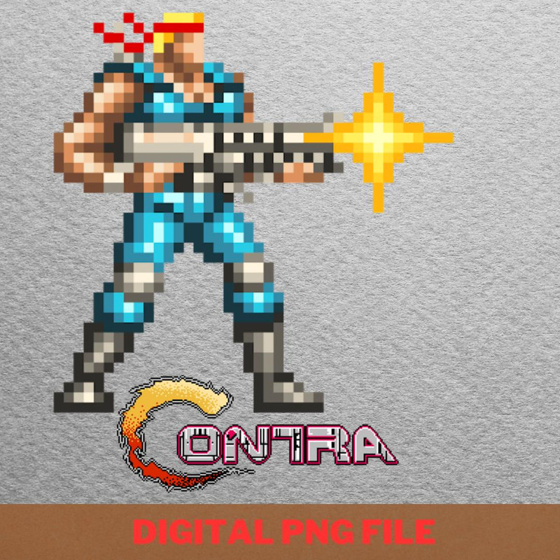 Contra Code Red PNG, Contra PNG, Video Games Digital Png Files.jpg