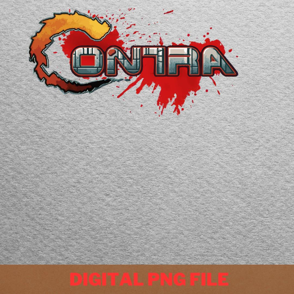 Contra Infiltration Team PNG, Contra PNG, Video Games Digital Png Files.jpg