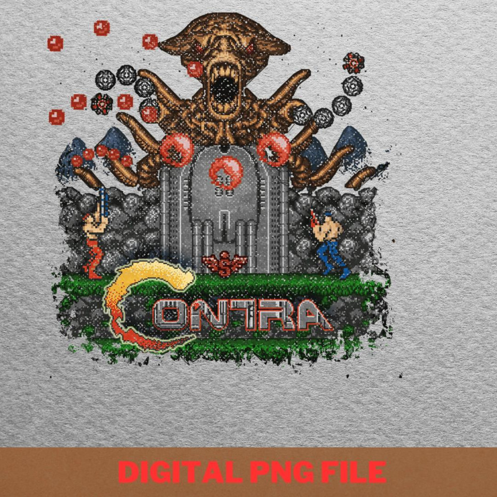 Contra The Silent Strike PNG, Contra PNG, Video Games Digital Png Files.jpg