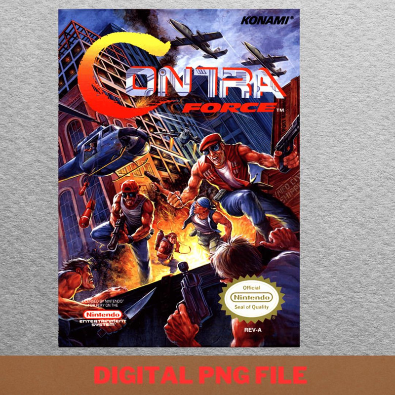 Urban Contra Warfare PNG, Contra PNG, Video Games Digital Png Files.jpg