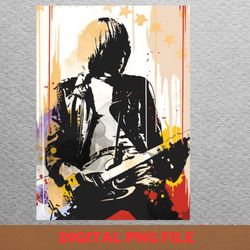 ramones band graphic art png, ramones band png, johnny ramone digital png files