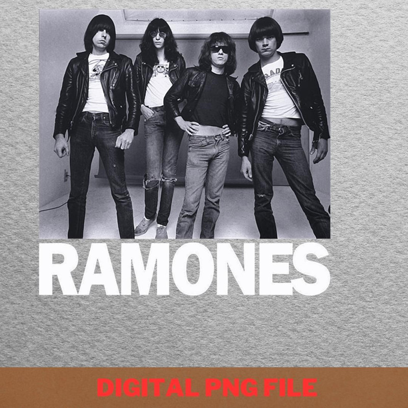Ramones Band Music Fans PNG, Ramones Band PNG, Johnny Ramone Digital Png Files.jpg