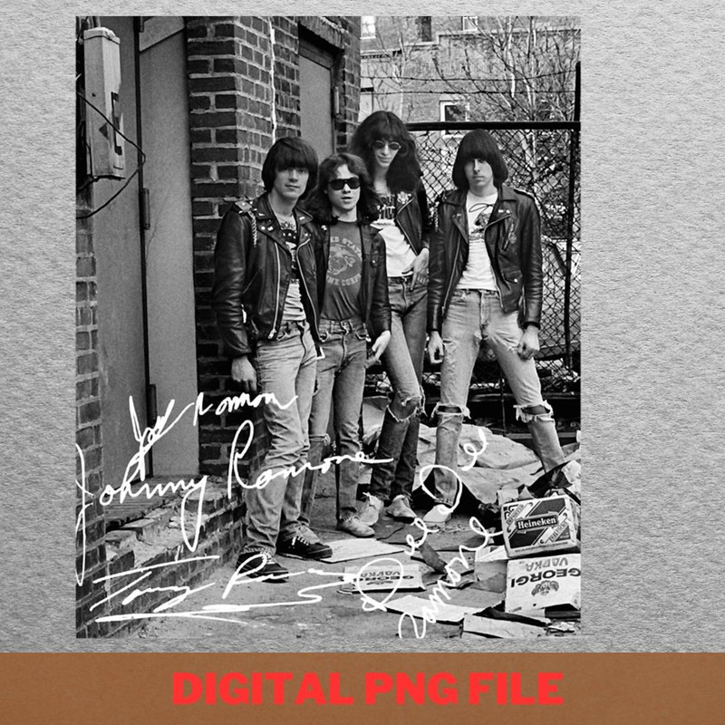 Ramones Band Music Legends PNG, Ramones Band PNG, Johnny Ramone Digital Png Files.jpg