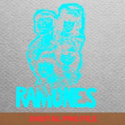 ramones band retro vibe png, ramones band png, johnny ramone digital png files