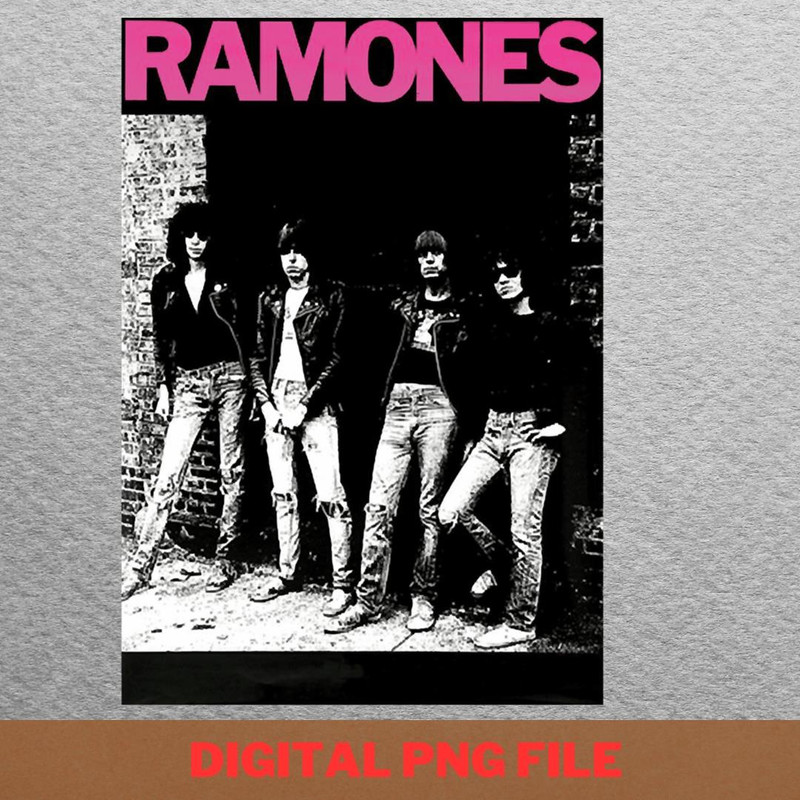 Ramones Band Urban Cool PNG, Ramones Band PNG, Johnny Ramone Digital Png Files.jpg
