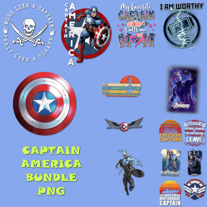 15 Marvel Captain Png Bundle, Marvel Captain Avengers Layered Digital File, Marvel Captain Png Bundle Digital Download.jpg