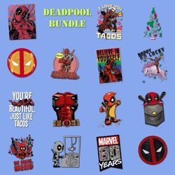 15 deadpool marvel png bundle, deadpool marvel layered digital file, deadpool marvel png bundle digital download