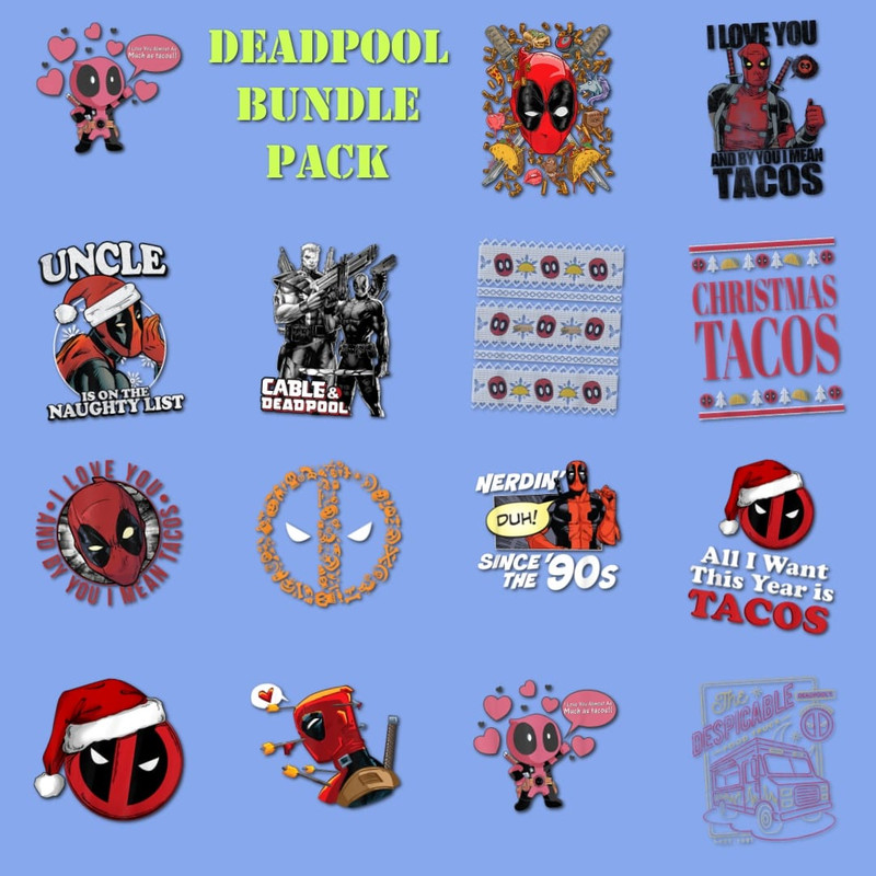 15 Marvel Deadpool Chibi Png, Marvel Deadpool Chibi Clipart Bundle Pack, Marvel Deadpool Chibi Vector Png Images.jpg