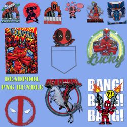 15 deadpool marvel black png bundle, deadpool marvel black layered digital file, marvel black png bundle digital downloa
