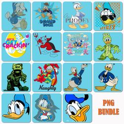 15 donald duck png, donald duck clipart bundle pack, donald duck vector png images