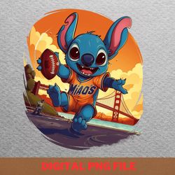 stitch vs miami marlins stitch steals png, stitch png, miami marlins digital png files