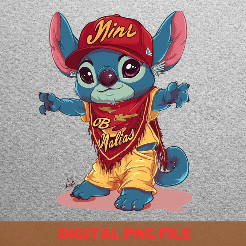 Stitch Vs Miami Marlins Outer Outfield PNG, Stitch PNG, Miami Marlins Digital Png Files.jpg