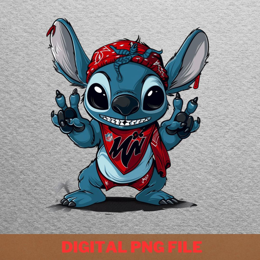 Stitch Vs Miami Marlins Wild West PNG, Stitch PNG, Miami Marlins Digital Png Files.jpg