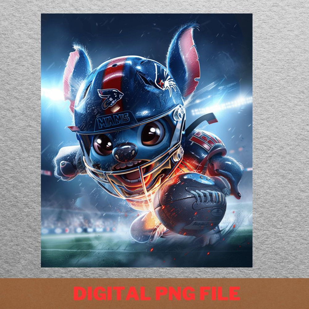 Stitch Vs Miami Marlins Alien Antics PNG, Stitch PNG, Miami Marlins Digital Png Files.jpg