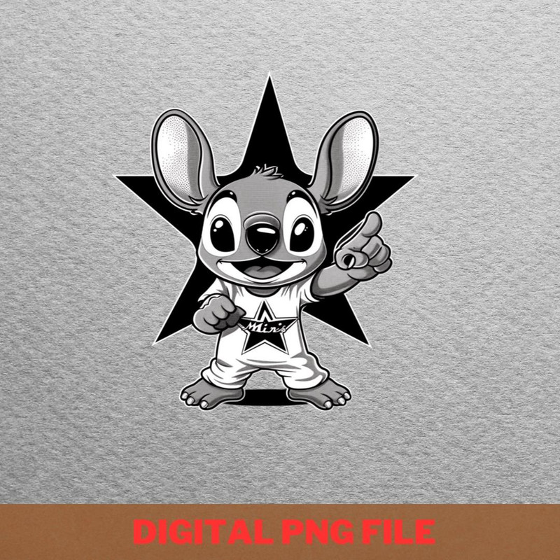 Stitch Vs Miami Marlins Stitch Sprints PNG, Stitch PNG, Miami Marlins Digital Png Files.jpg